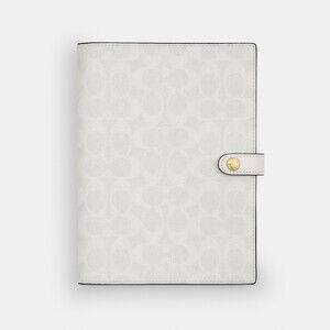 Coach Outlet Notebook In Signature Canvas
